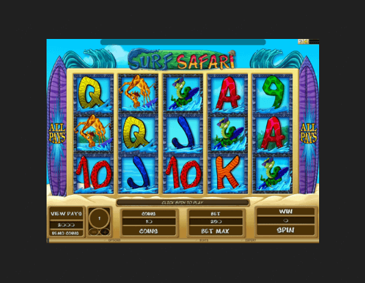 Surf Safari Online Slot Feel